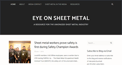 Desktop Screenshot of eyeonsheetmetal.com